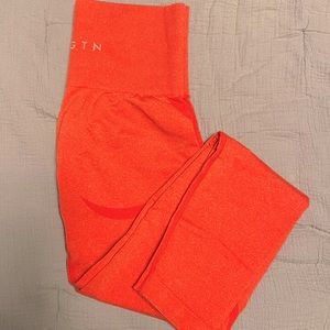 NVGTN CORAL CONTOUR SEAMLESS LEGGINGS